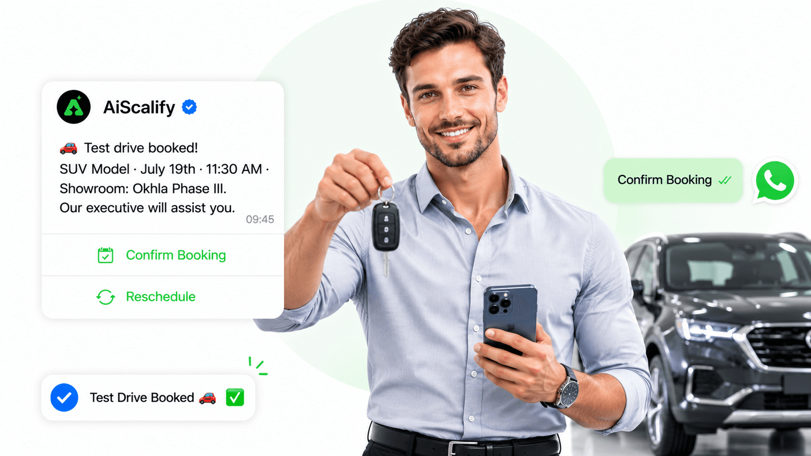Automobile WhatsApp Automation