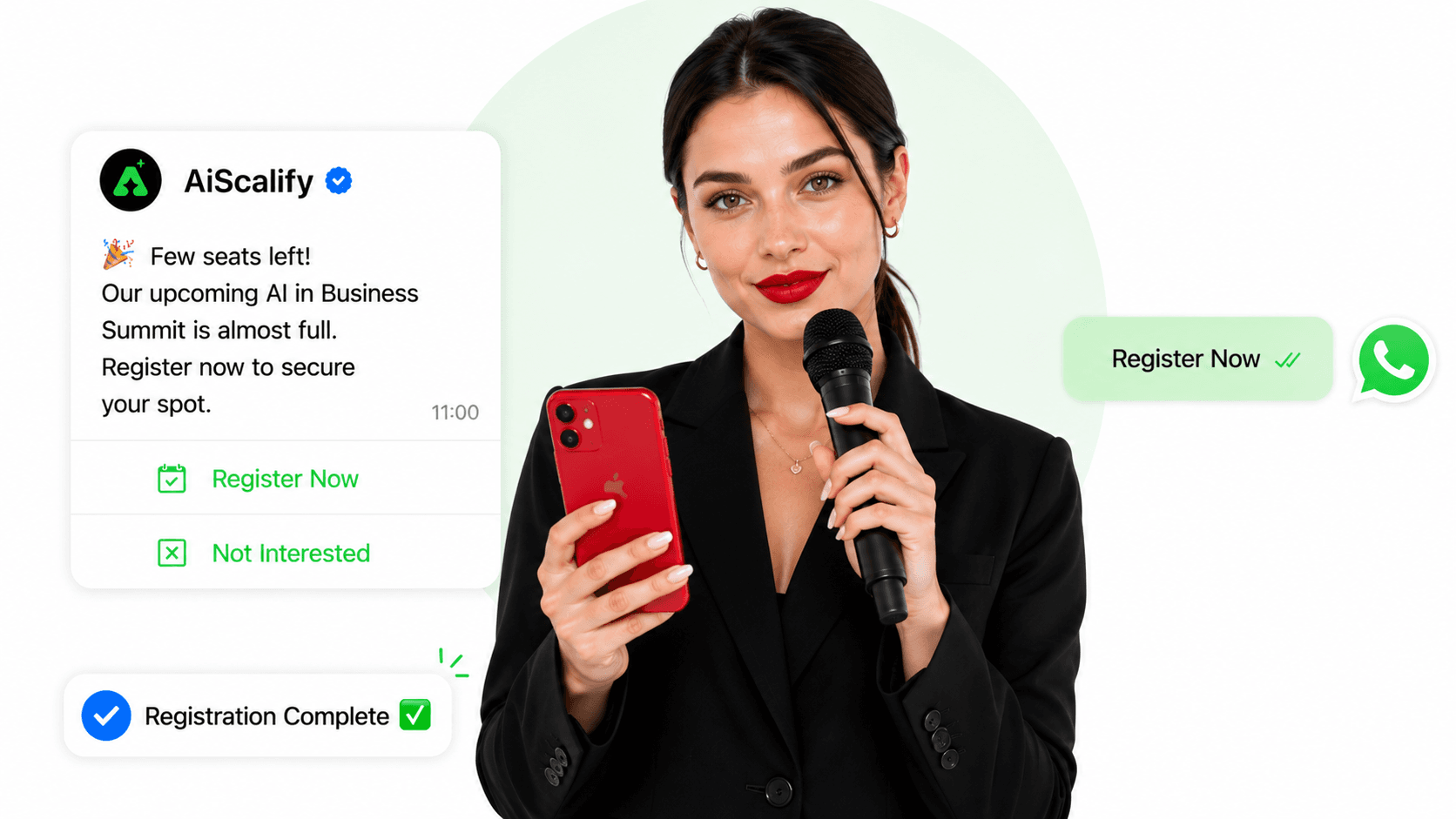 Events & Webinars WhatsApp Automation
