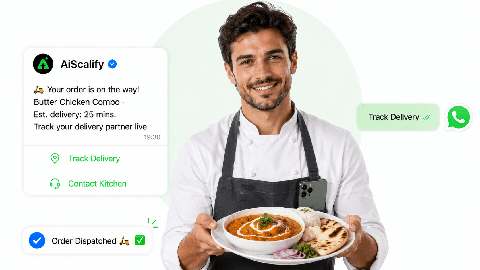 Food & Restaurant WhatsApp Automation